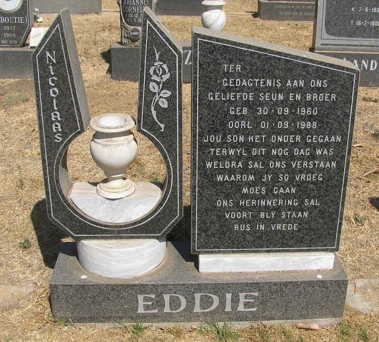 EDDIE Nicolaas 1960-1988
