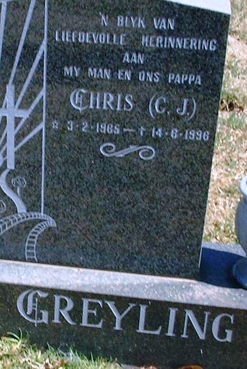 GREYLING C.J. 1965-1996