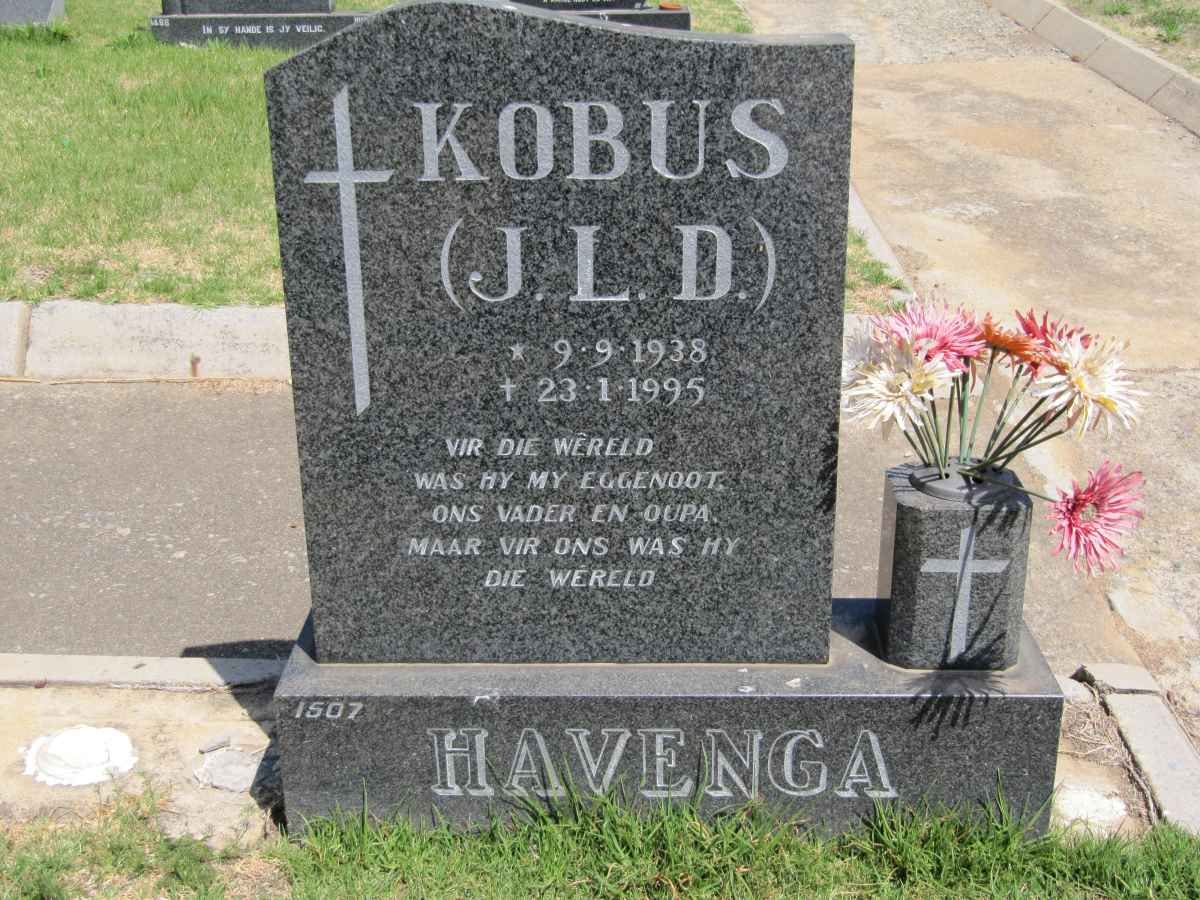 HAVENGA J.L.D. 1938-1995