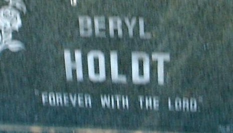 HOLDT Beryl