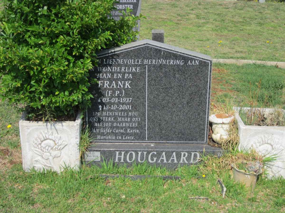 HOUGAARD F.P. 1937-2001