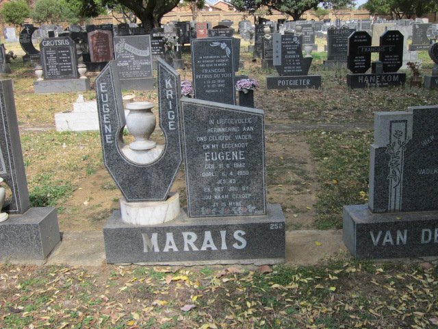 MARAIS Eugene Krige 1942-1990