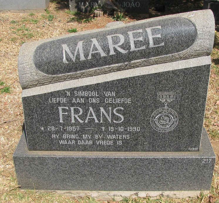 MAREE Frans 1957-1990