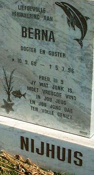 NIJHUIS Berna 1968-1996