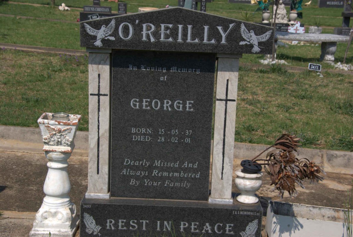 O’REILLY George 1937-2001