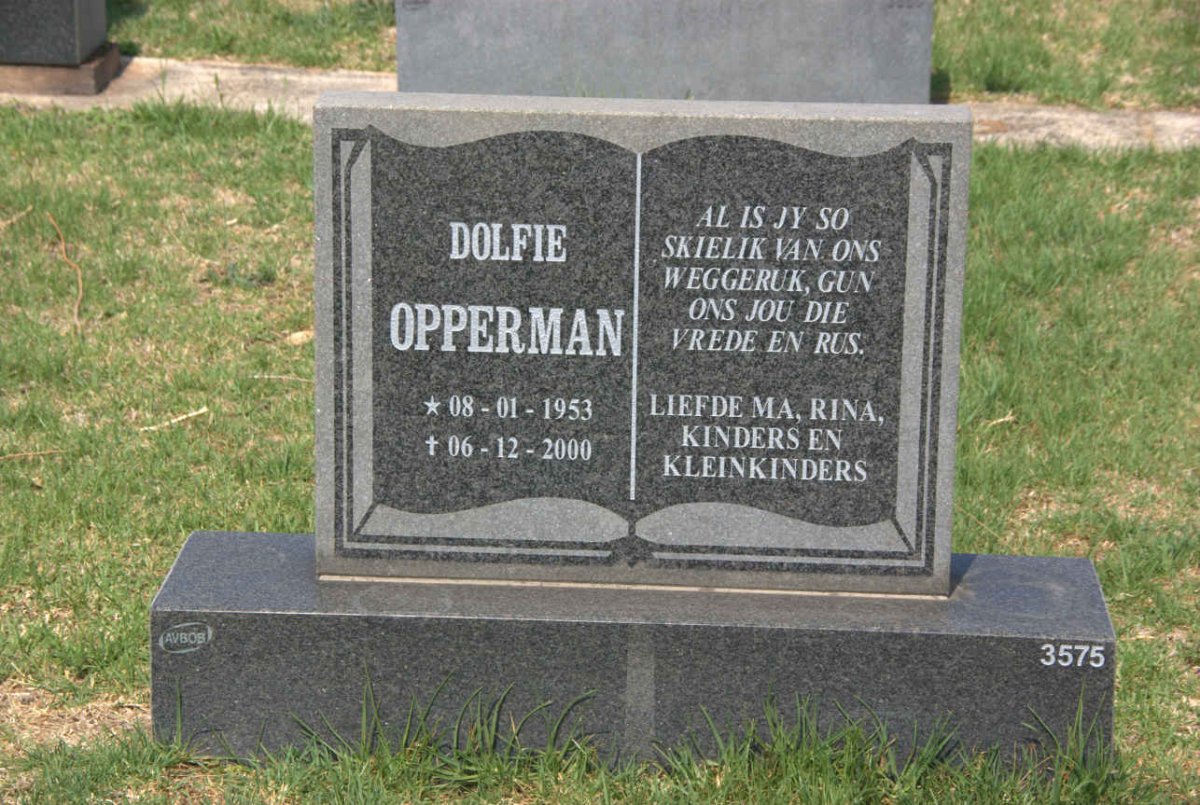 OPPERMAN Dolfie 1953-2000