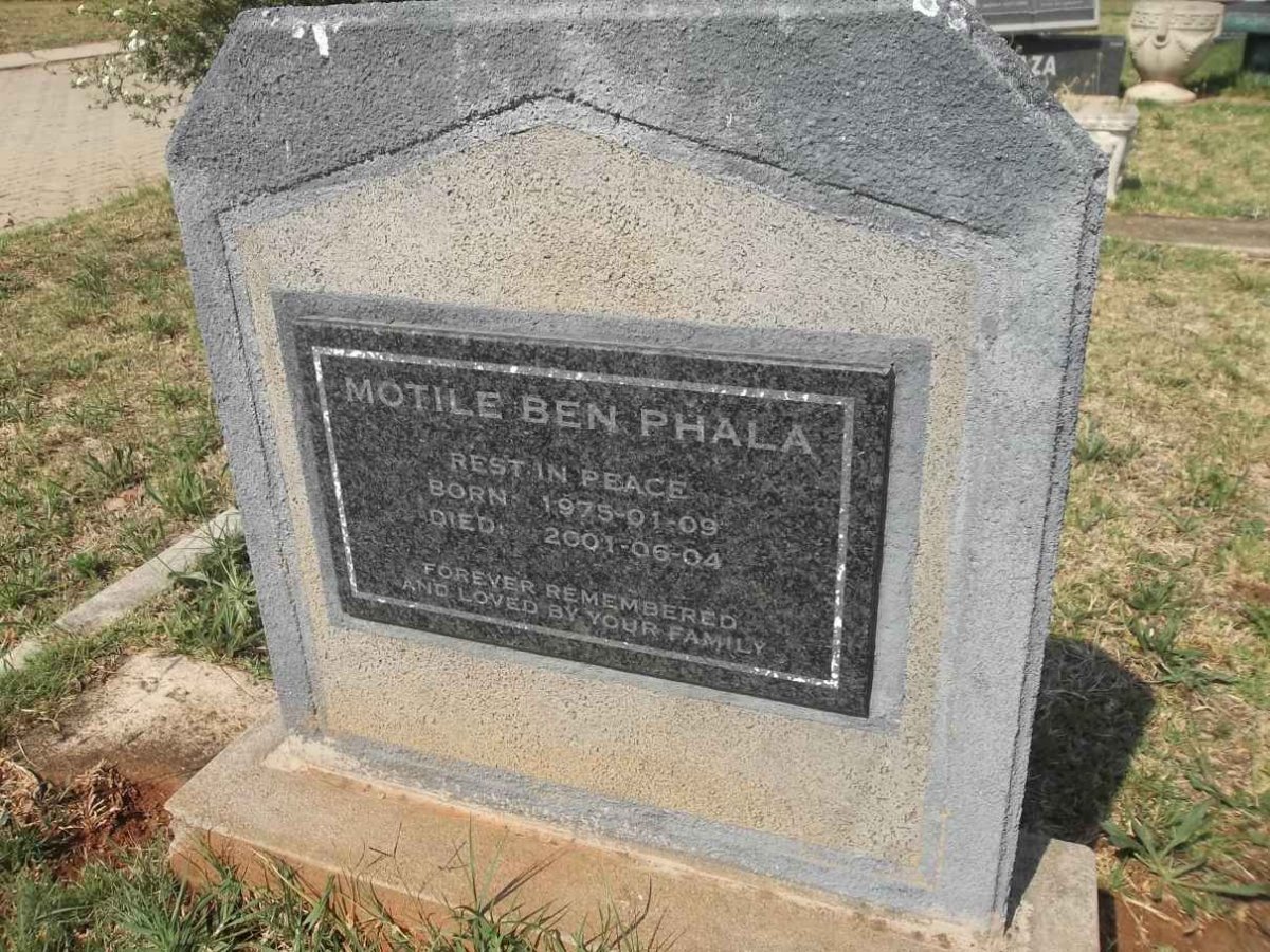 PHALA Motile Ben 1975-2001