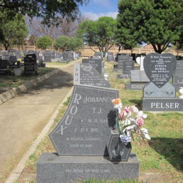 ROUX Johannes F.J. 1944-1990