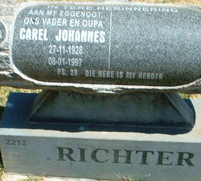 RICHTER Carel Johannes 1928-1997