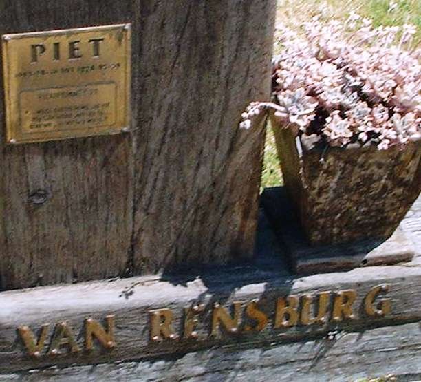 RENSBURG Piet, van 1943-1996