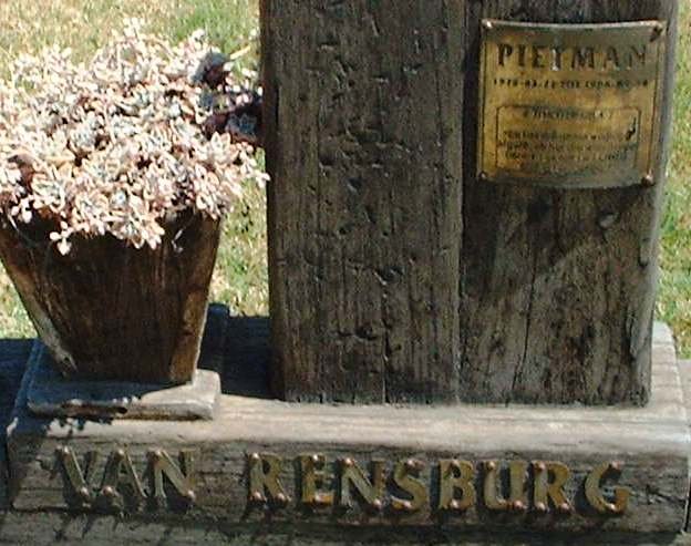 RENSBURG Pietman, van 1970-1996
