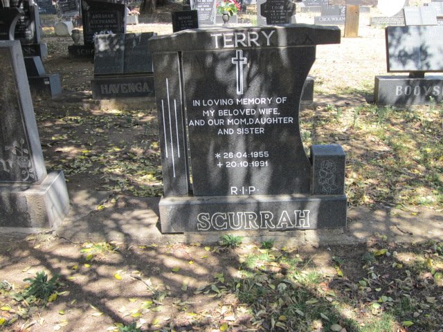SCURRAH Terry 1955-1991