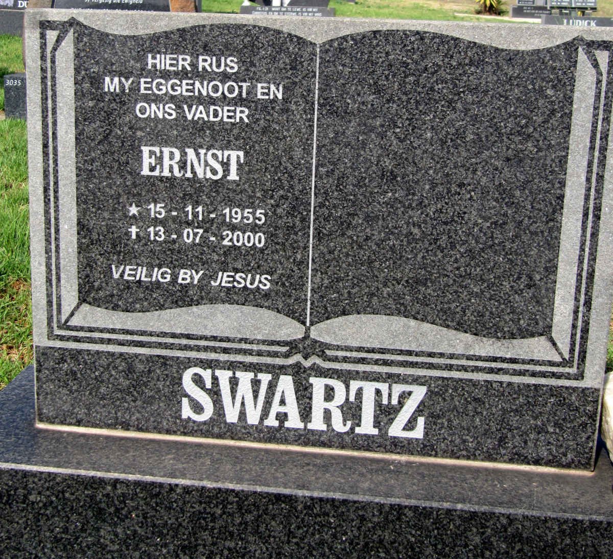 SWARTZ Ernst 1955-2000