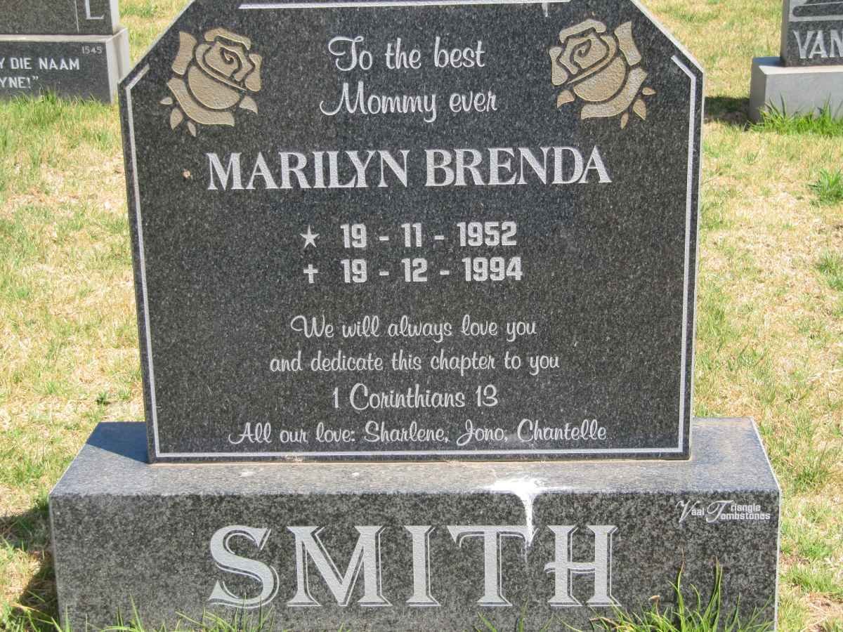 SMITH Marilyn Brenda 1952-1994