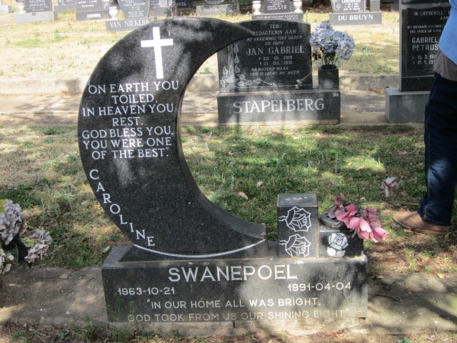 SWANEPOEL Caroline 1963-1991