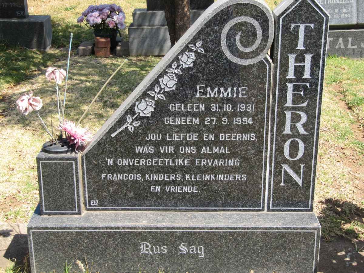 THERON Emmie 1931-1994
