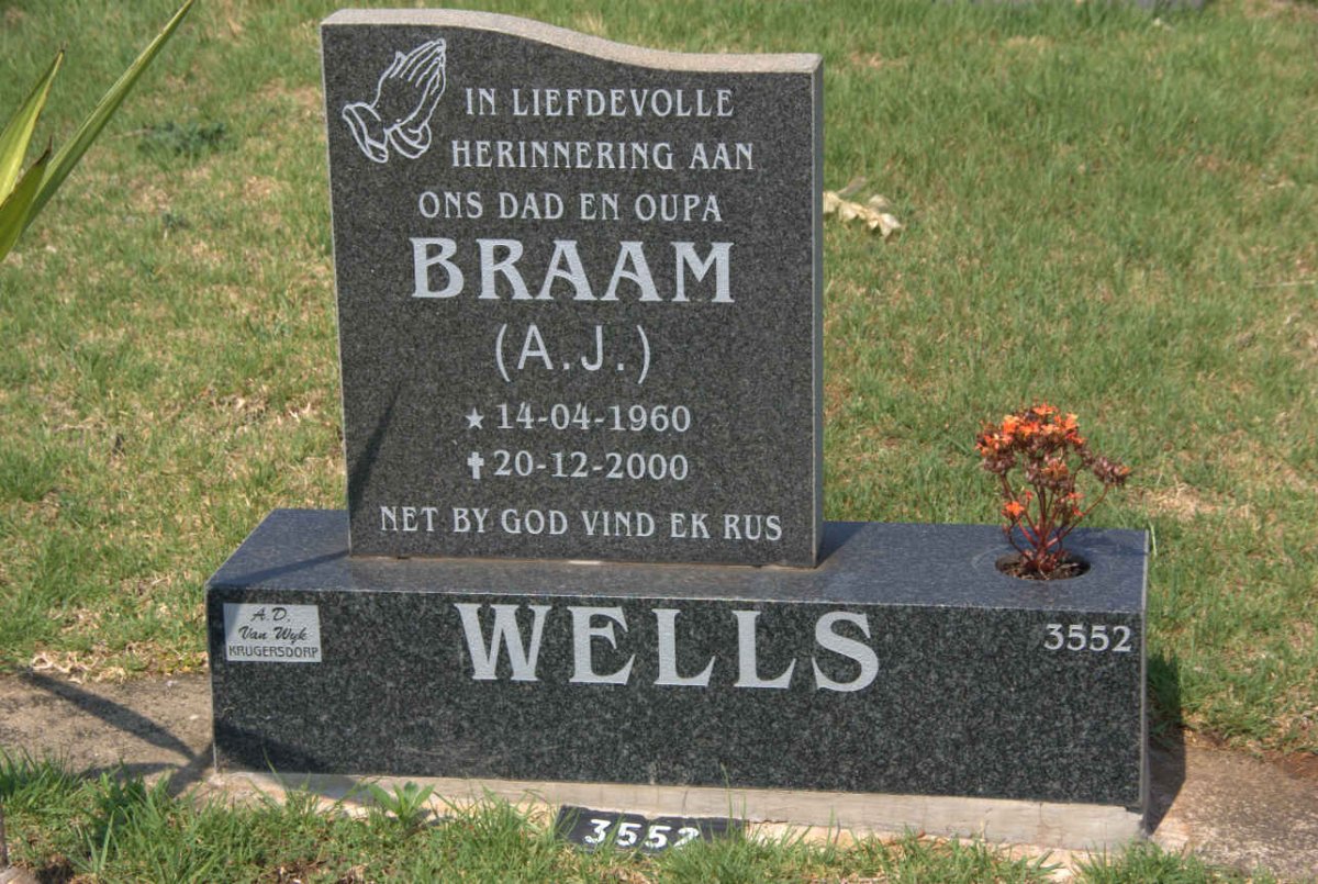 WELLS A.J. 1960-2000