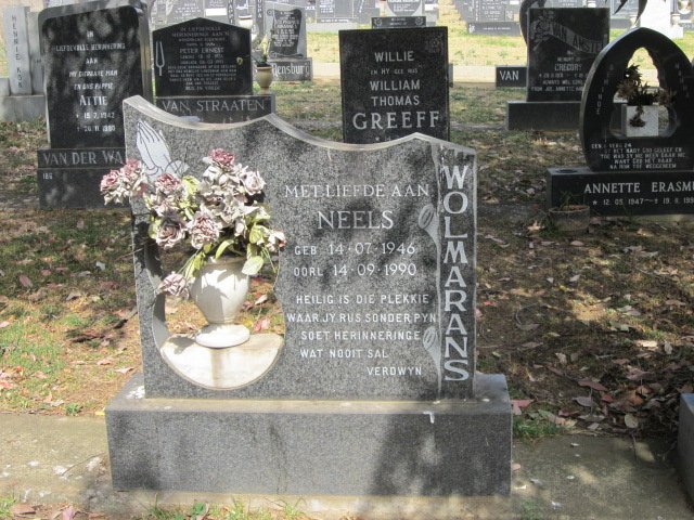 WOLMARANS Neels 1946-1990