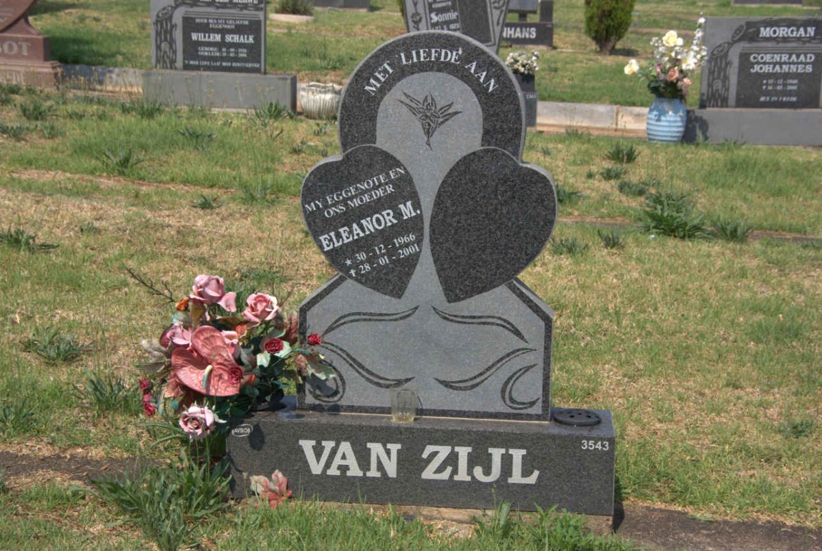 ZIJL Eleanor M., van 1966-2001