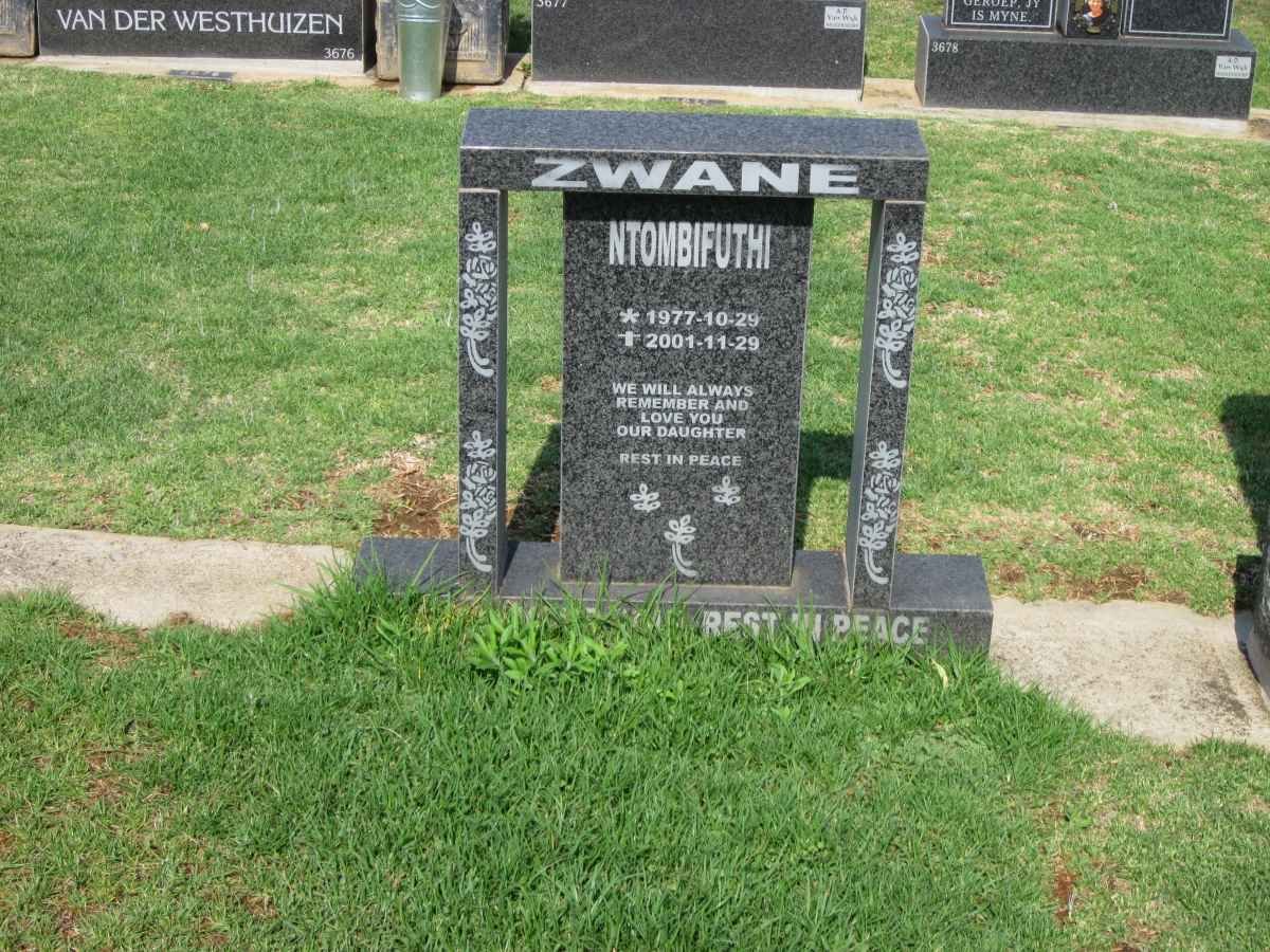ZWANE Ntombifuthi 1977-2001
