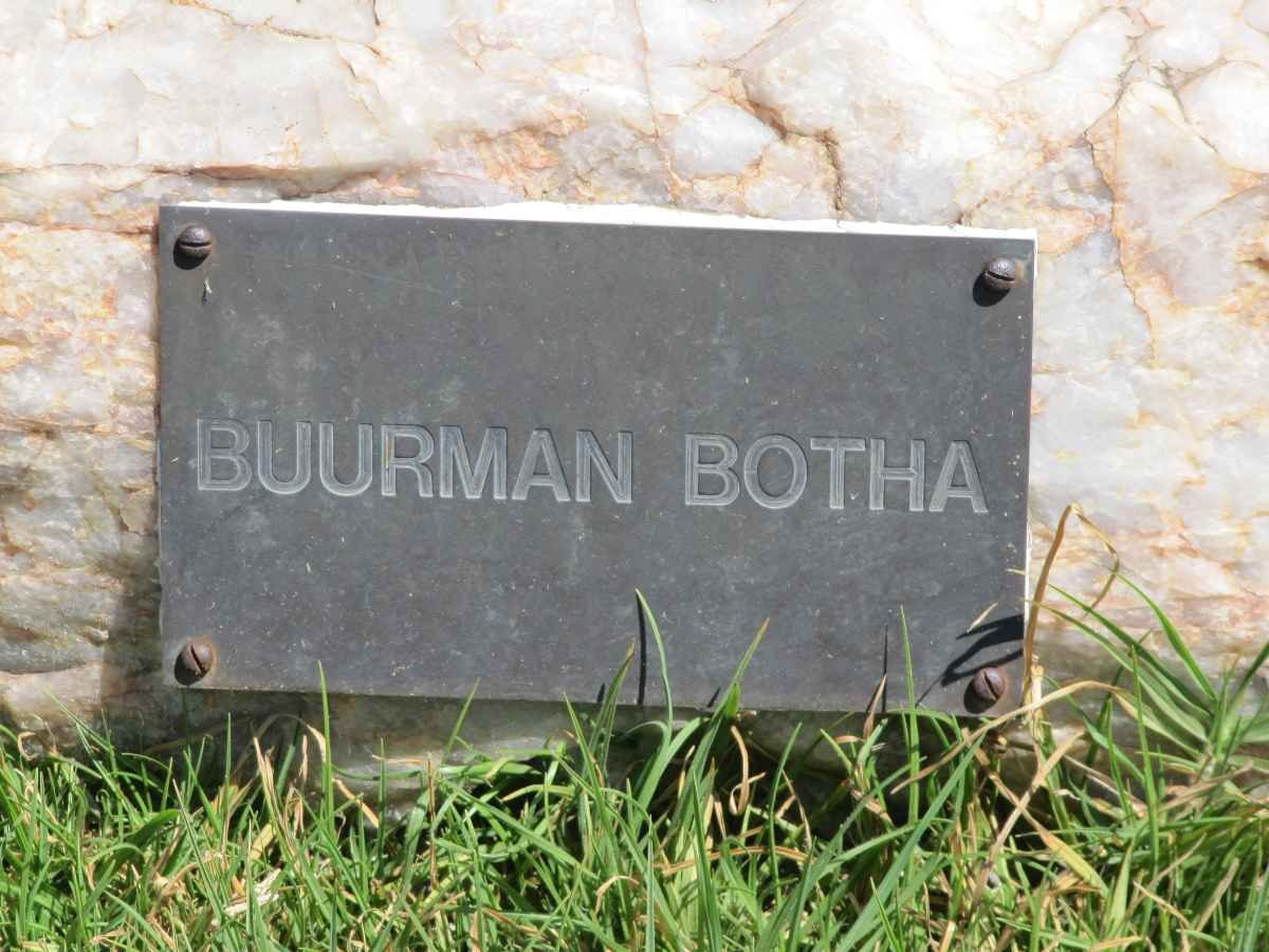 BOTHA Buurman