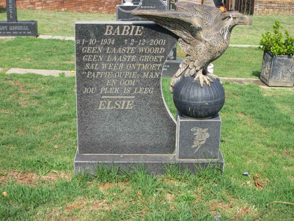 ? Babie 1934-2001