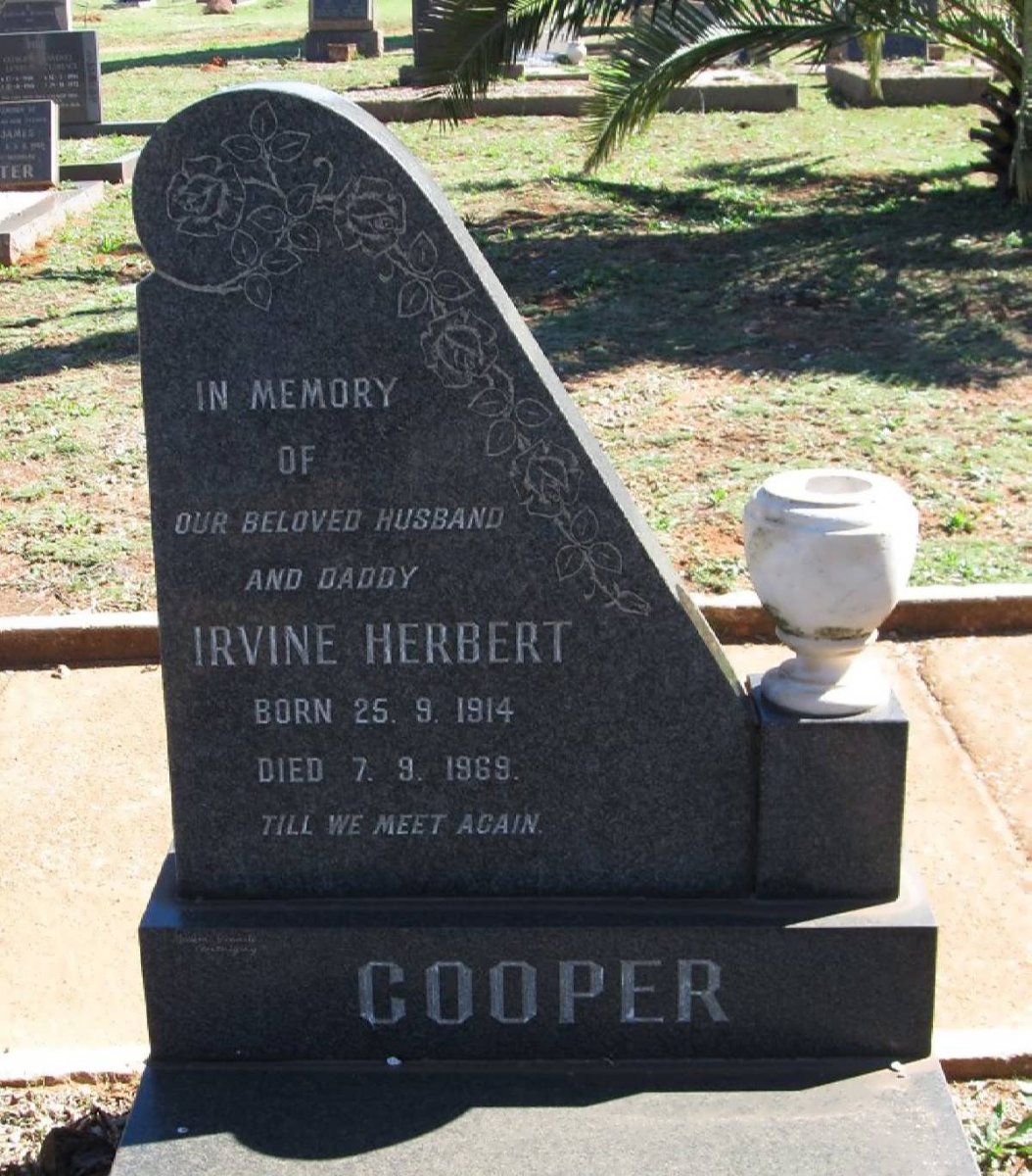 COOPER Irvine Herbert 1914-1969