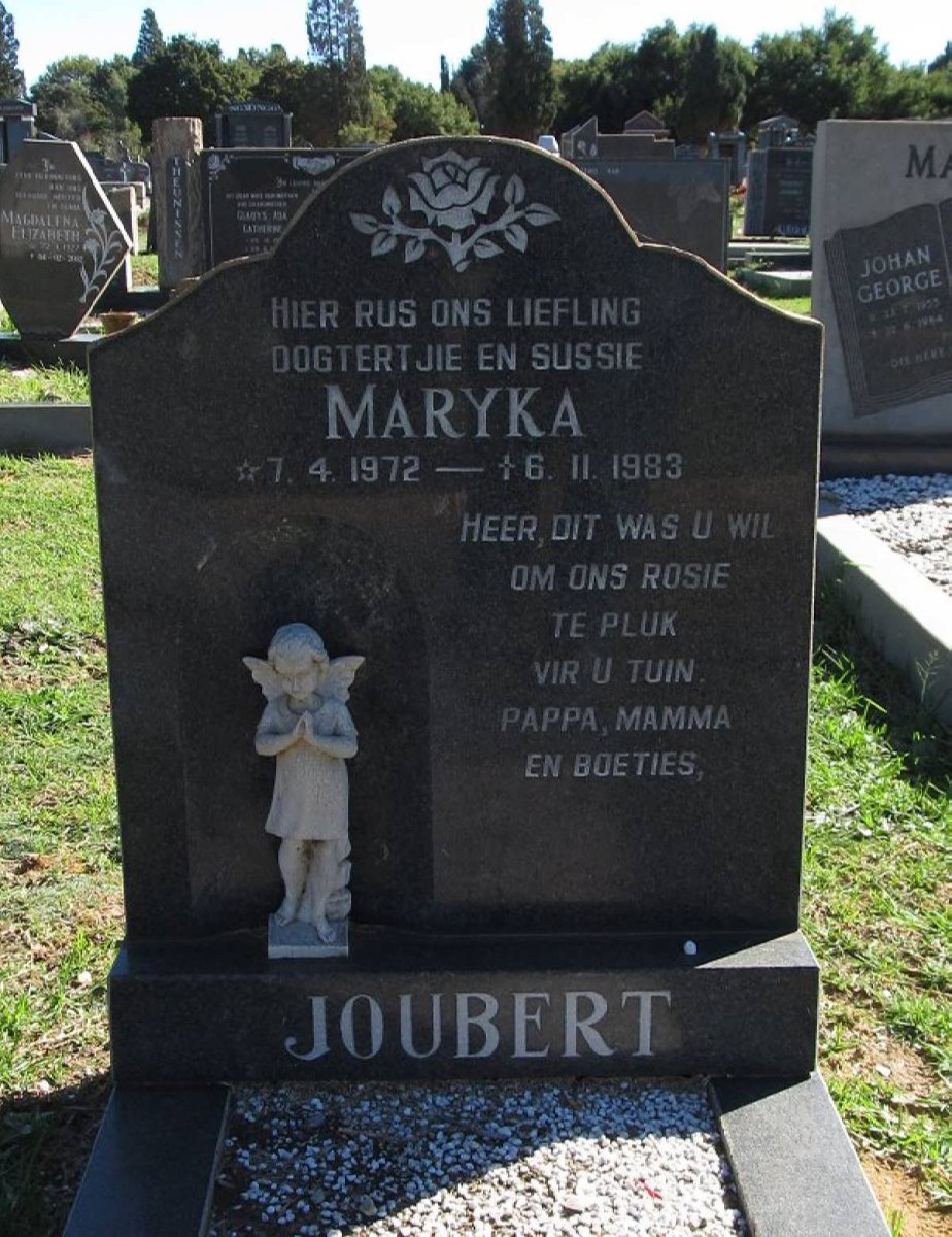 JOUBERT Maryka 1972-1983
