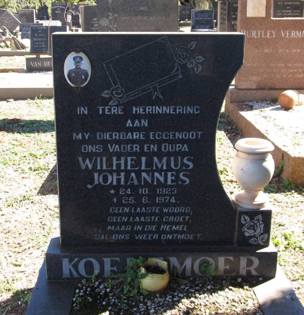 KOEKEMOER Wilhelmus Johannes 1923-1974