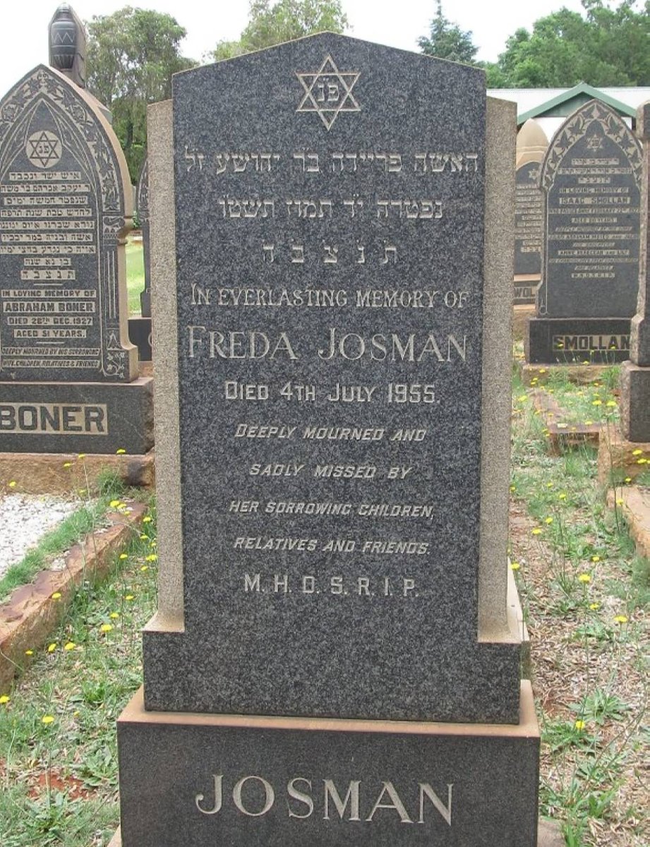 JOSMAN Freda -1955