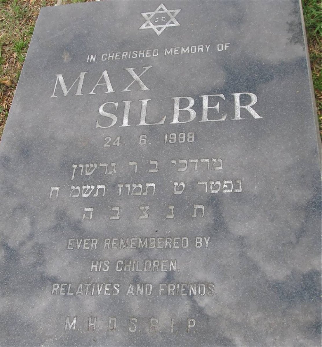 SILBER Max -1988