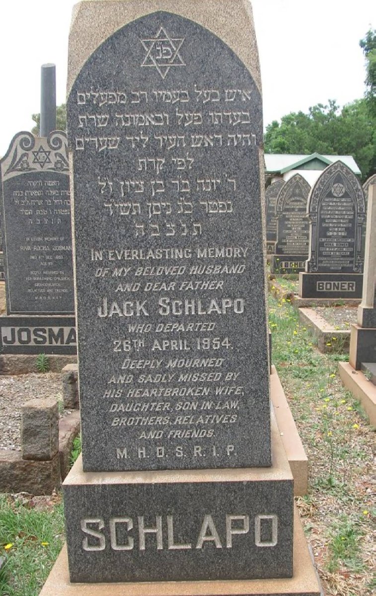 SCHLAPO Jack -1954