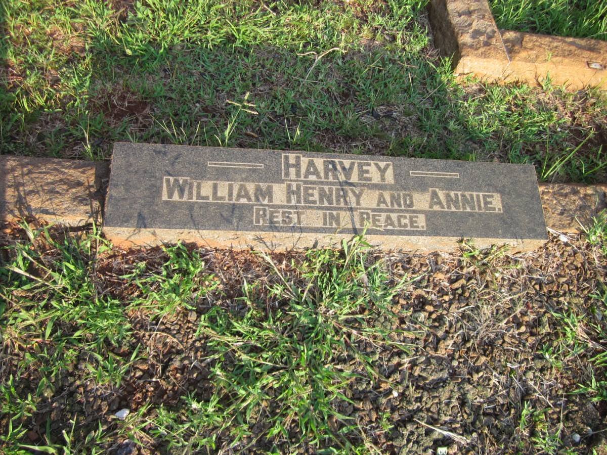 HARVEY William Henry &amp; Annie