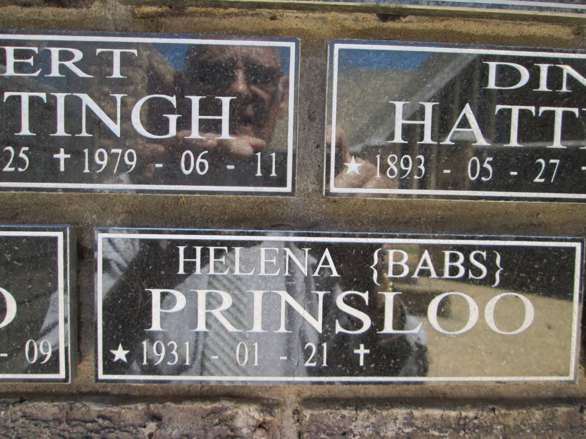 PRINSLOO Helena 1931-