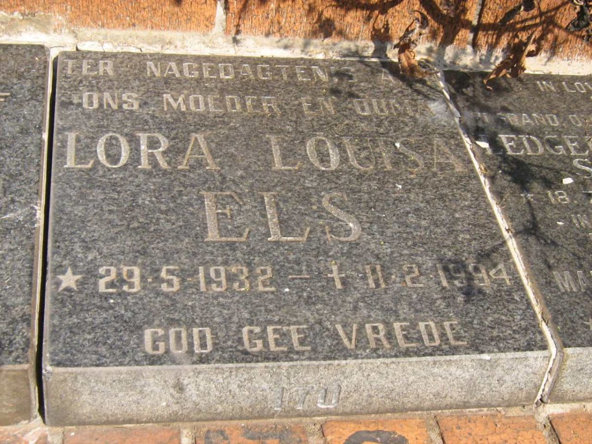 ELS Lora Louisa 1932-1994
