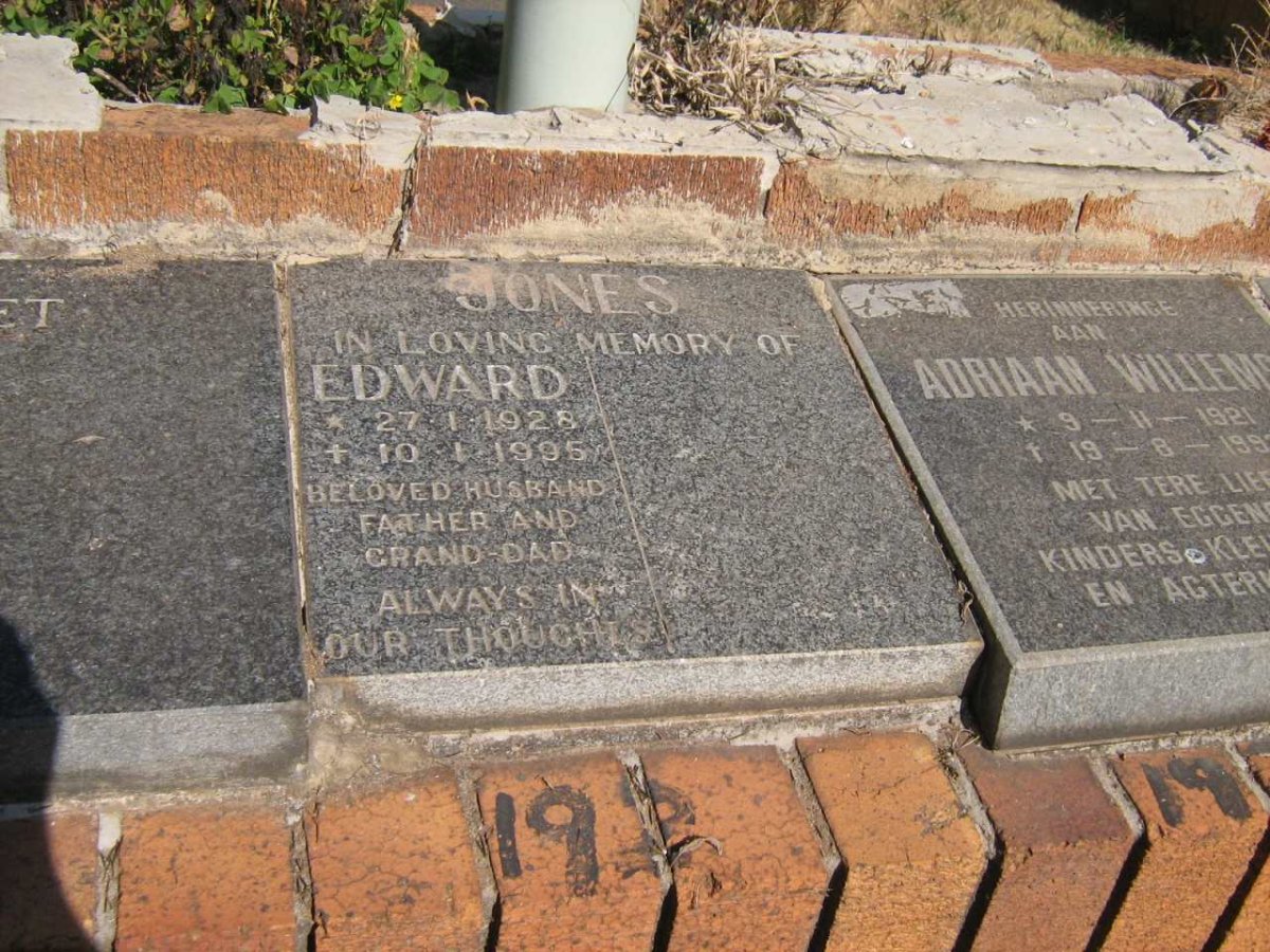 JONES Edward 1928-1995