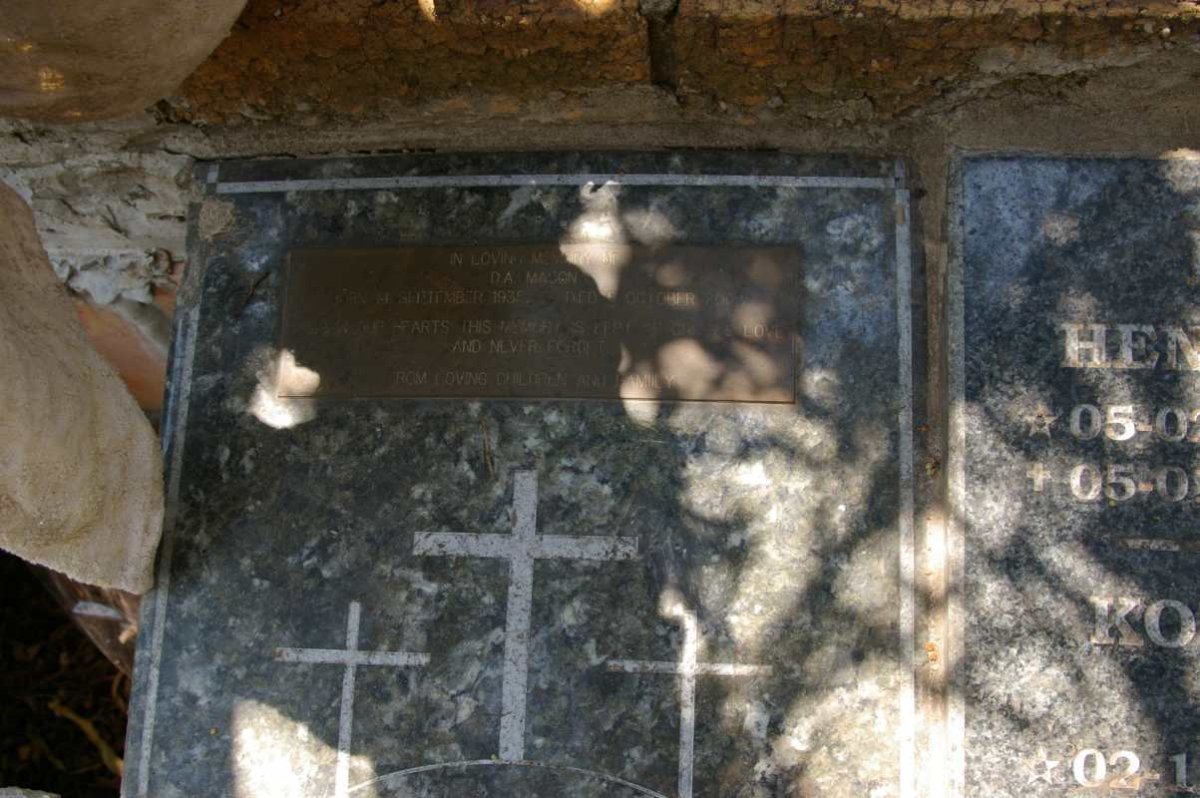 MACON D.A. 1935-2003