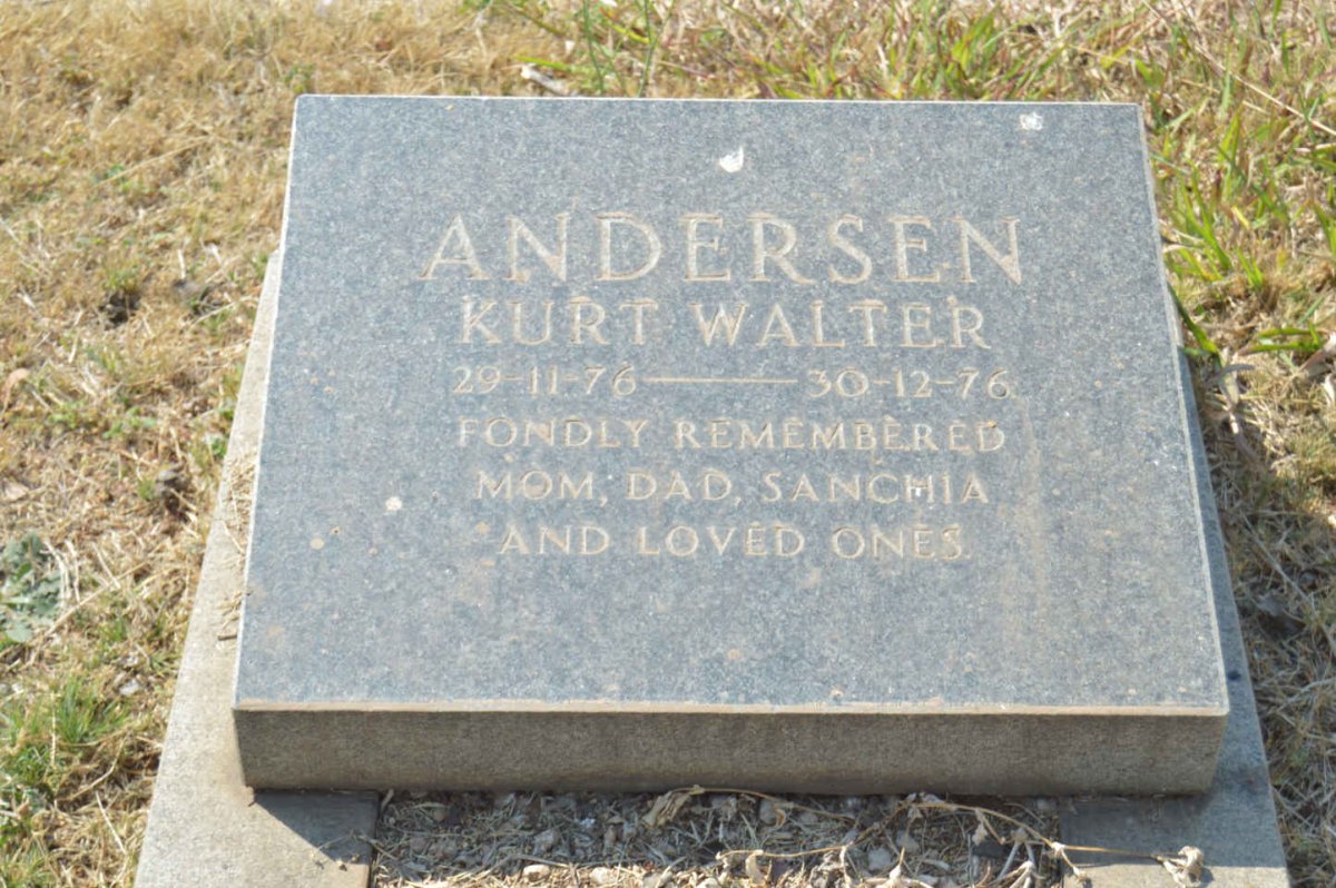 ANDERSEN Kurt Walter 1976-1976
