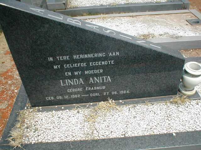 ALBANISI  Linda Anita nee ERASMUS 1962-1984