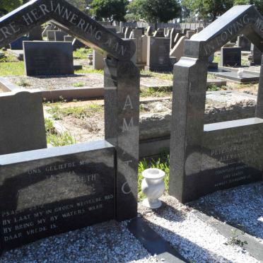 AMATO Peter Frederick Alexander 1918-1974 &amp; Anna Elizabeth 1924-1993