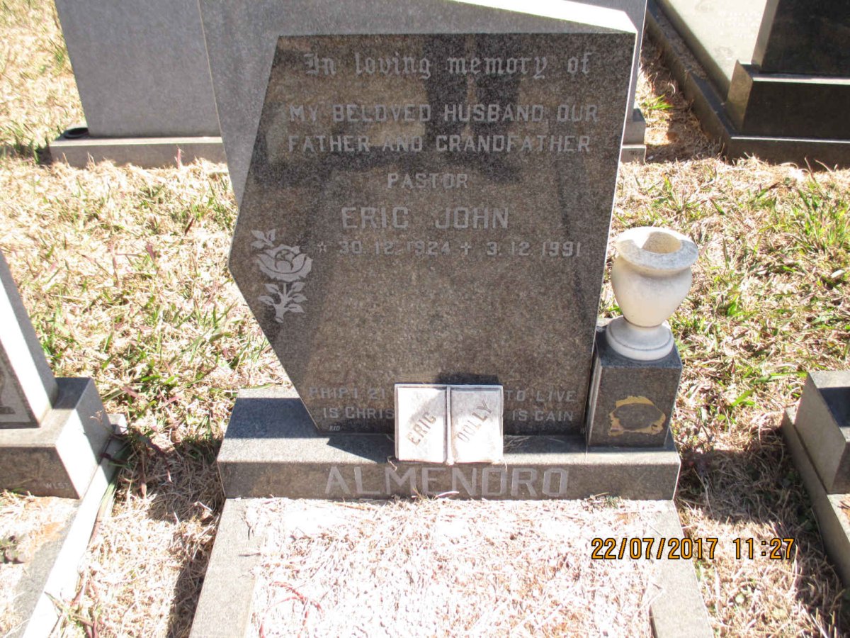 ALMENDRO Eric John 1924-1991