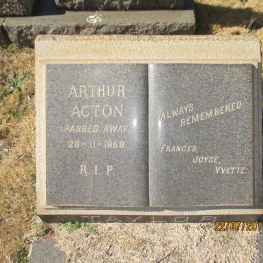 ACTON Arthur -1958