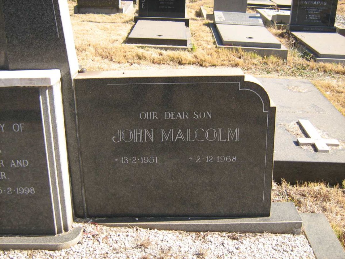 BAINES John Malcolm 1951-1968