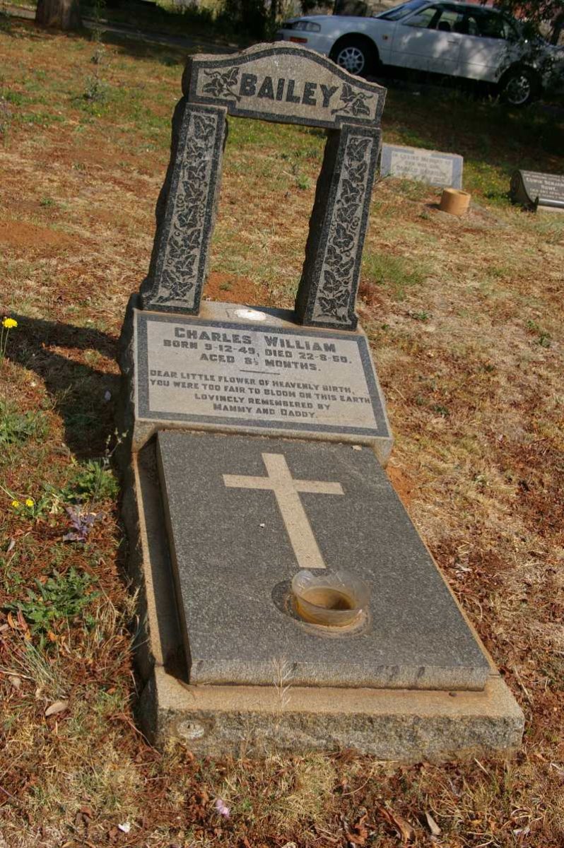 BAILEY Charles William 1949-1950