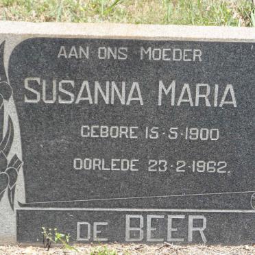 BEER Susanna Maria, de 1900-1962