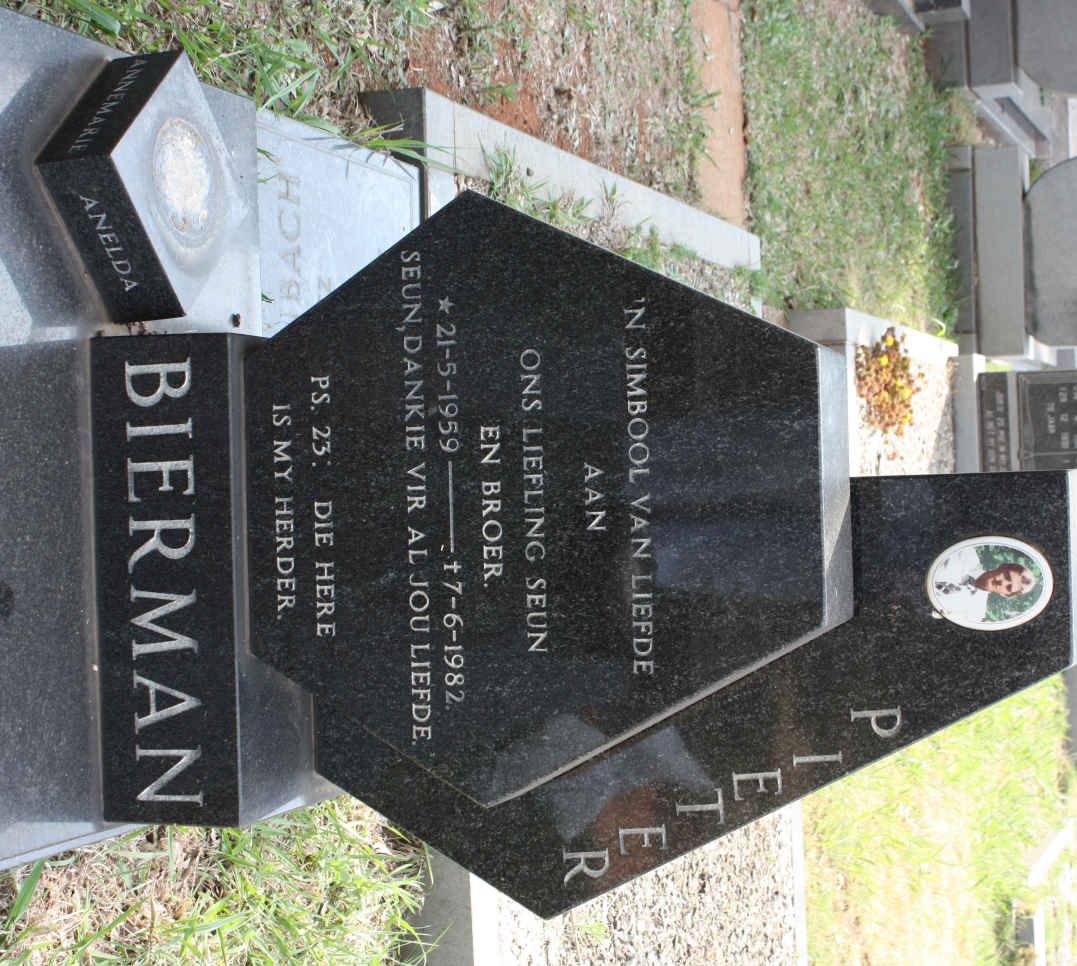 BIERMAN Pieter 1959-1982