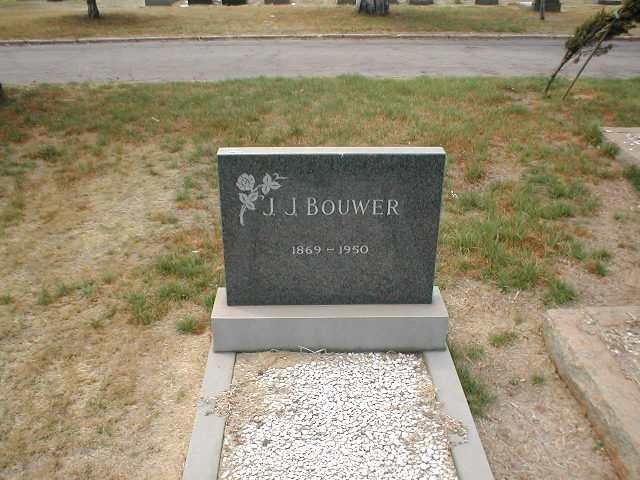 BOUWER J.J. 1869-1950