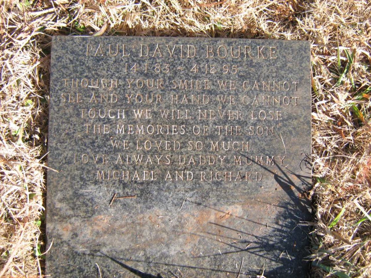 BOURKE Paul David 1983-1995