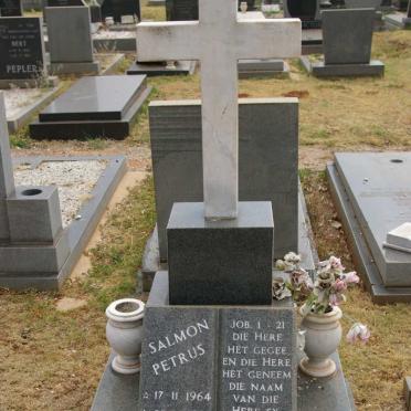BOTHA Salmon Petrus 1964-1981