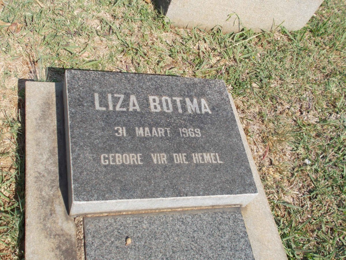 BOTMA Liza -1969